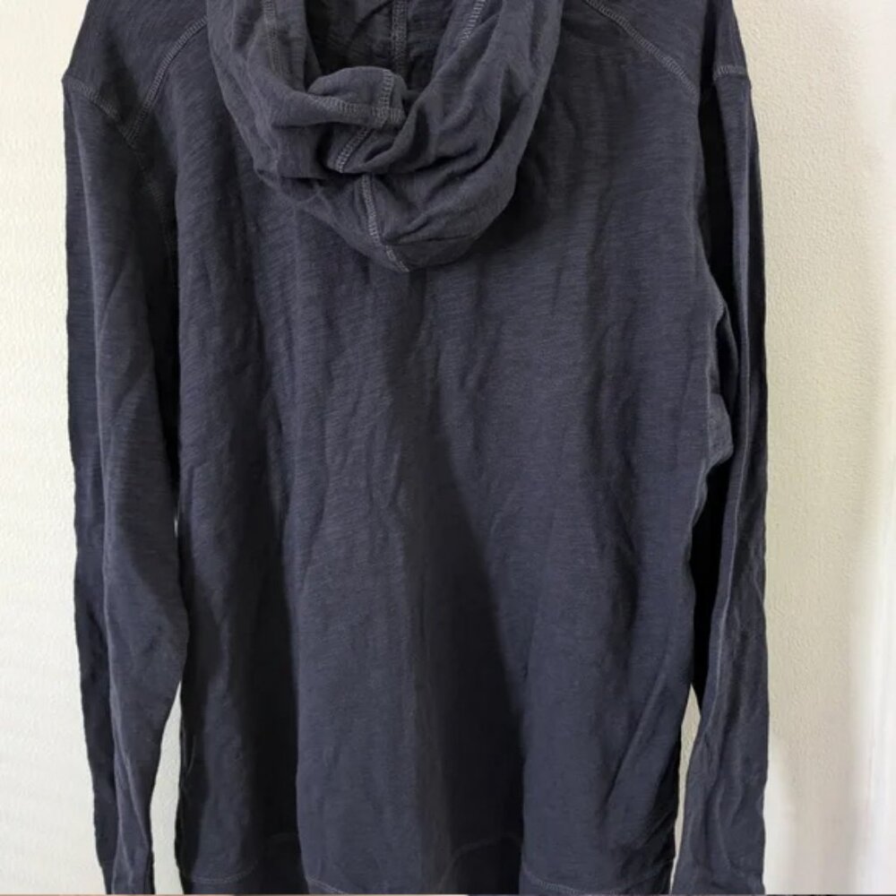 Eddie Bauer Women's Legend Wash Slub Full Zip Hoodie - NWT  Atlantic Navy Blue L - Picture 7 of 13